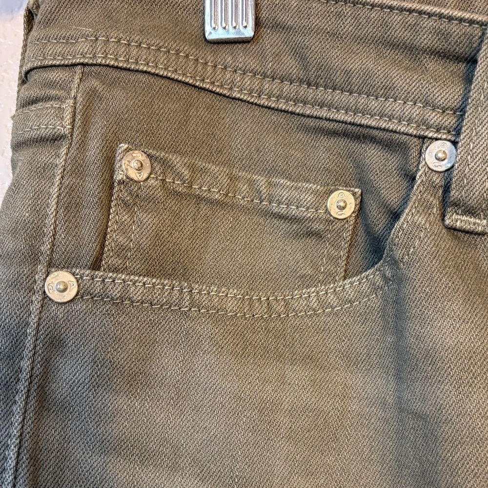 AG Adriano Goldschmied Men's Green Jeans - Picture 3 of 7